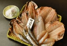 地元でも水揚げされる魚を中心に作った干物セット!