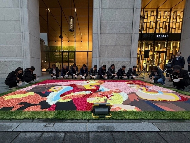 完成セレモニー