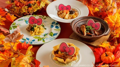 食欲の秋を満喫！淡路島でしか味わえない限定グルメ11月30日まで提供 「HELLO KITTY SMILE」　秋季限定フェア開催