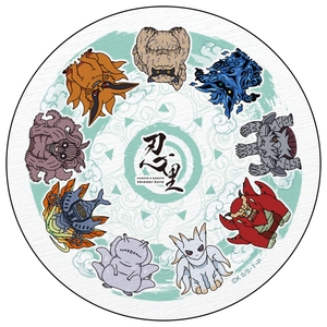 ▲忍里尾獣コレクション「白雲石コースター」／1,000円（税込）