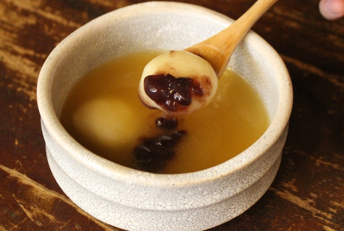 葛月(黄金ゆず)すくう