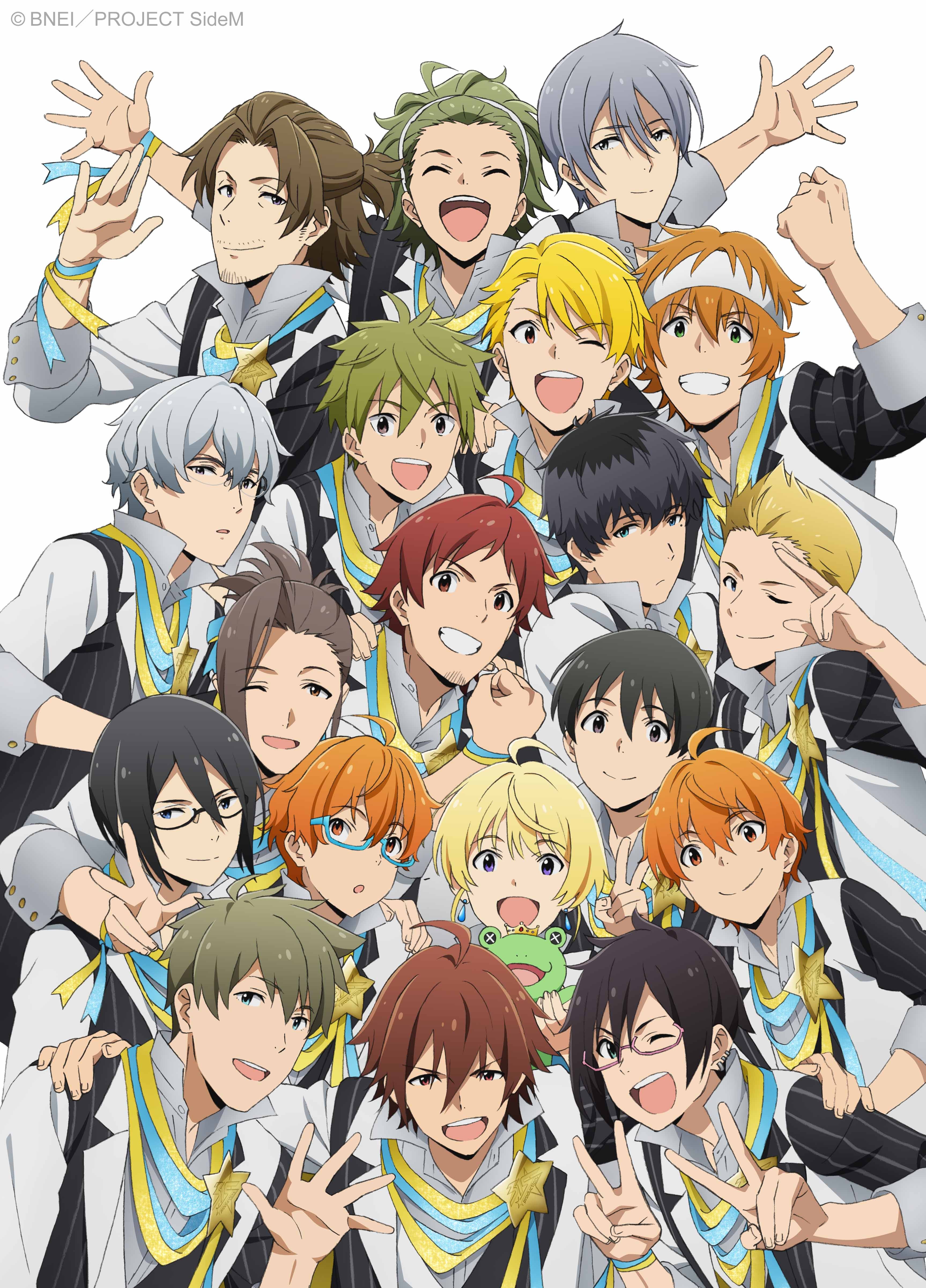 TVアニメ「アイドルマスターSideM」Blu-ray Disc BOX発売決定！ | 株式
