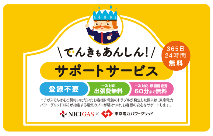 参考:でんきもあんしん!サポートサービス