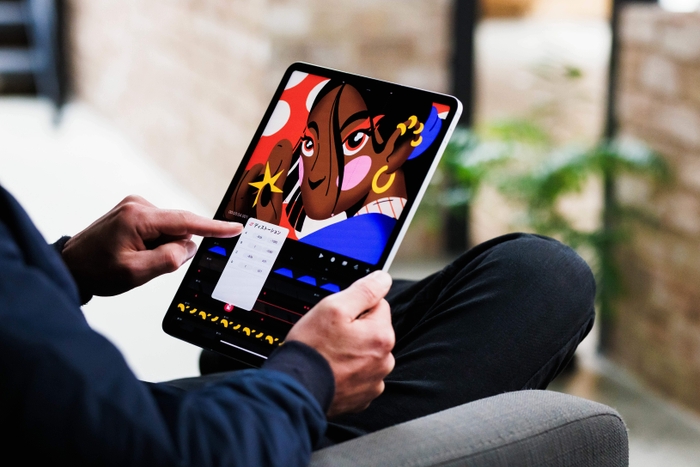 撮影処理(クレジット： Procreate, Lucas Wakamatsu のアニメーション作品)