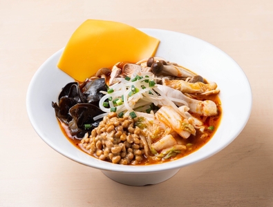 腸活麻辣湯｜1,100円（税込）【鶏肉、キムチ、納豆、味噌、チーズ、キノコ、キクラゲ】