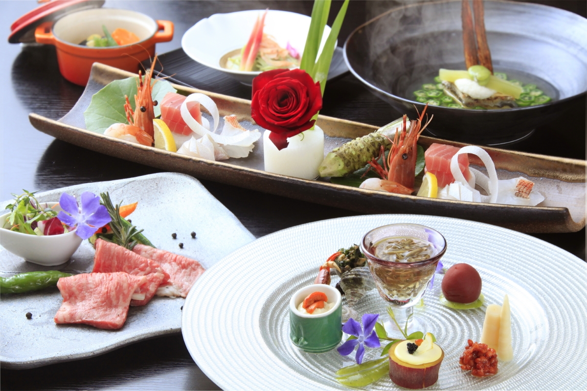 旬の食材を愉しむディナー ※イメージ