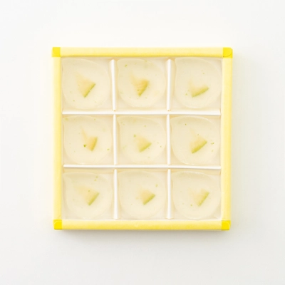 琥珀糖永楽屋の新商品、京檸檬の香りを閉じ込めた　 「琥珀 レモンの雫(京檸檬)」　 本店とオンラインショップで会員限定販売