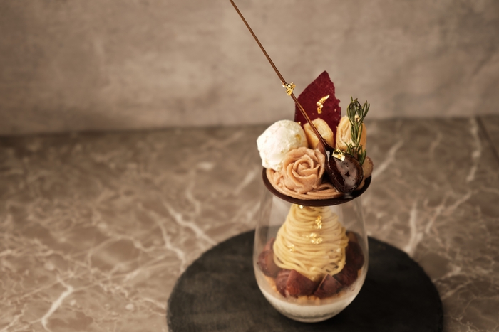 季節のパフェ(モンブランパフェ)イメージ