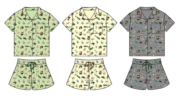 パジャマ 各4,398円