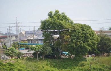 ドローンスタートアップのTEAD株式会社が、スクミリンゴガイ被害対策のドローン粒剤散布実験および防除散布効果の経過観察実験を実施。