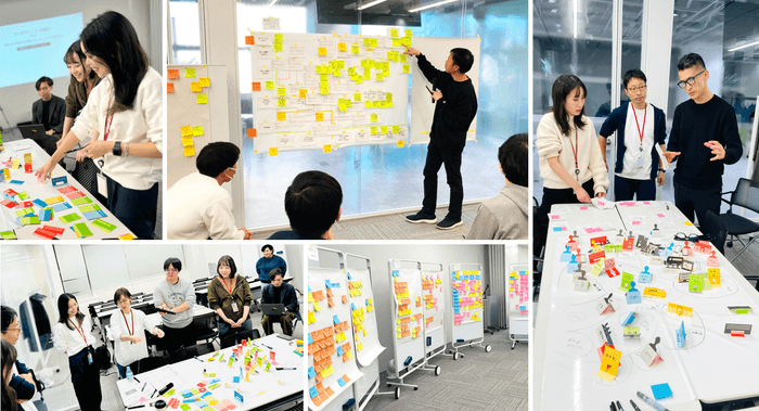 ワークショップの実施風景(ブレインパッド社内にて)