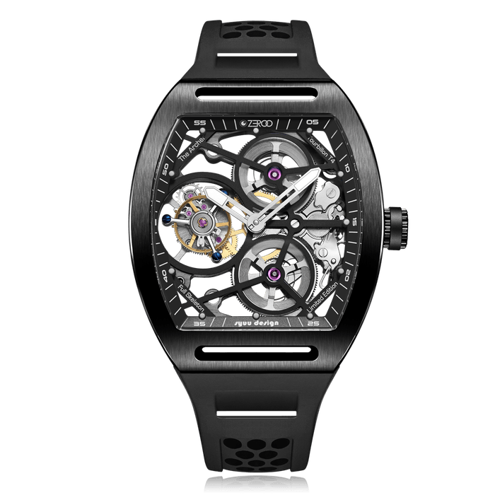 ZEROO T4 THE ARCHER TONNEAU フルスケルトントゥールビヨン ZT004BBK