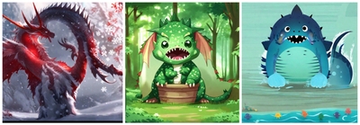 画像生成AIが召喚する多種多様な「プロモン」たち