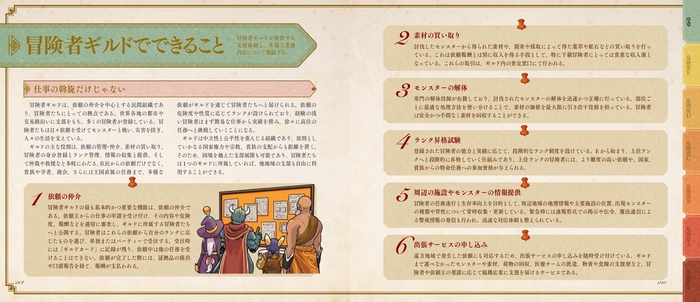 冒険者ギルドでできること