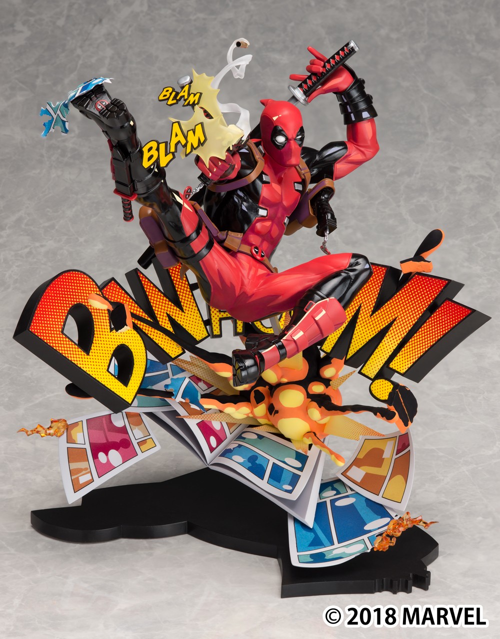 どの角度からも見ごたえアリ！ 「デッドプール」のフィギュアが待望の 