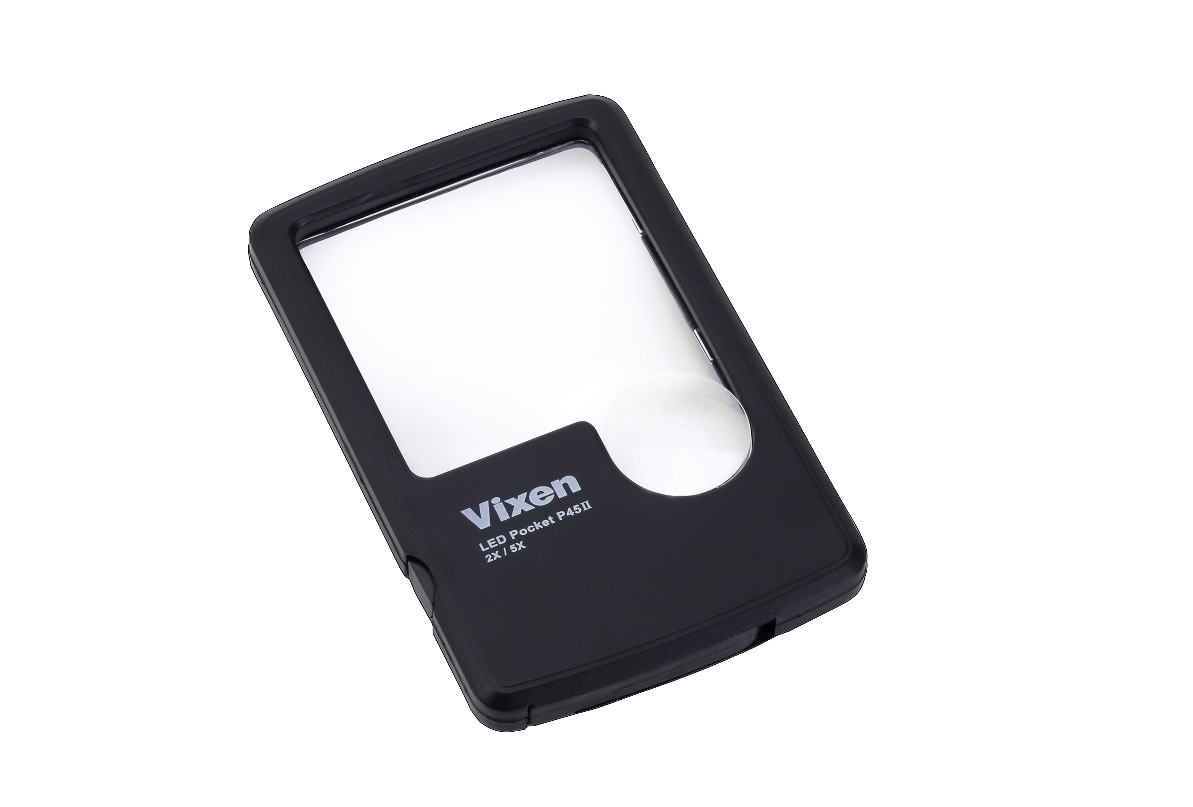 LEDライト搭載!2種類の倍率が便利な薄型ルーペ 「LEDポケットP45II」を7月19日(水)に発売