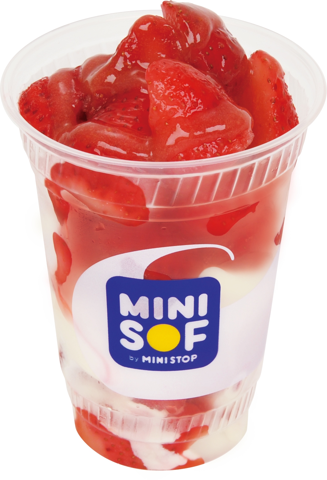 たっぷりいちごパフェ 単品画像