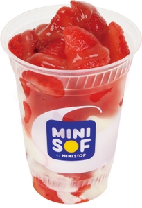 たっぷりいちごパフェ　単品画像