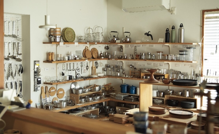 『だいどこ道具ツチキリ』店主 土切敬子さん宅 店舗スペース