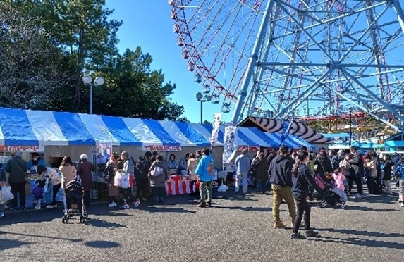 物産品販売(過去開催時の様子)