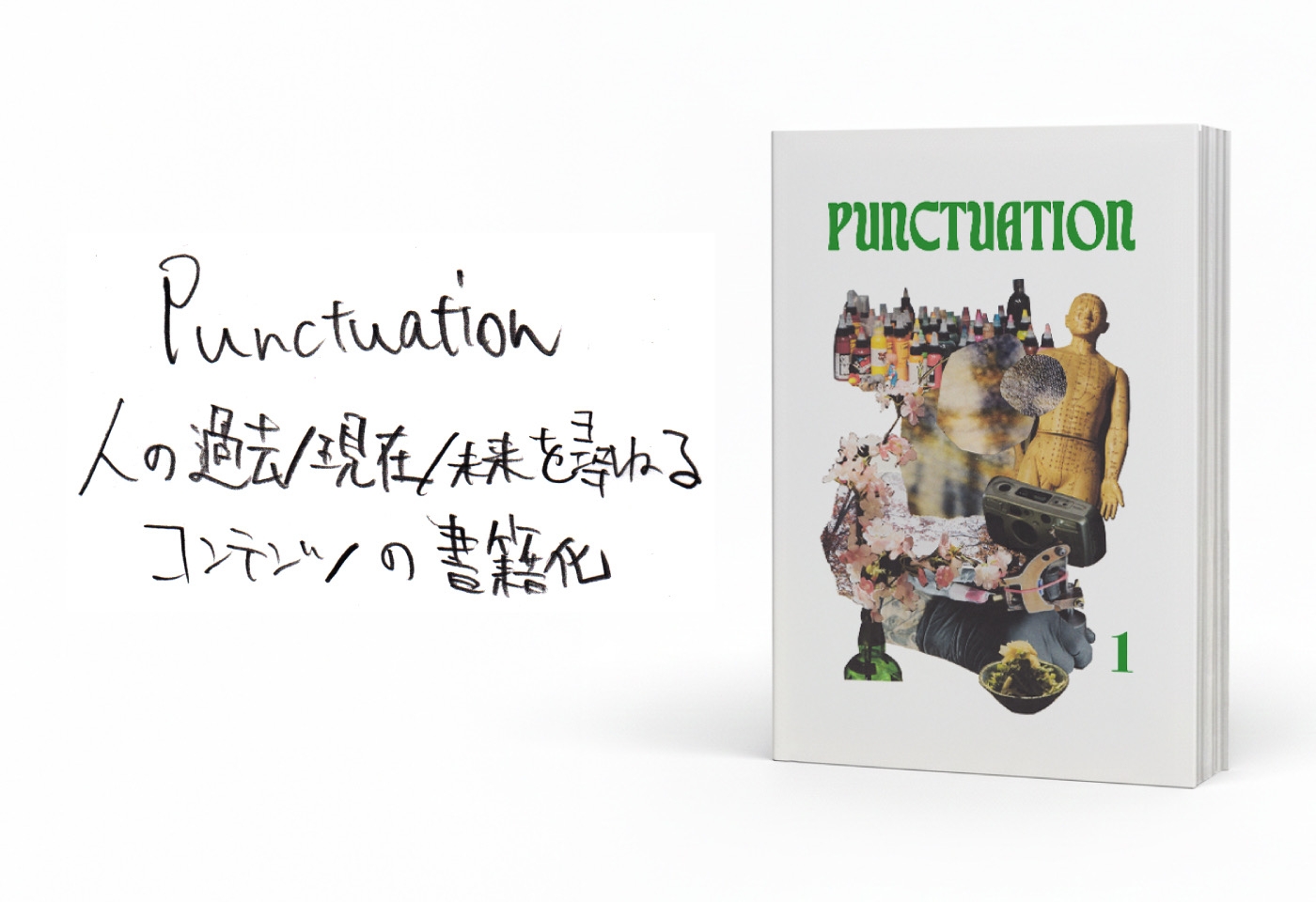 人の過去/現在/未来を尋ねるコンテンツ「Punctuation」の書籍化プロジェクト