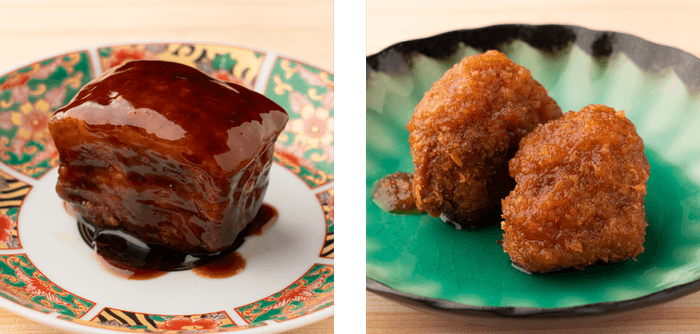 とろとろ黒酢すぶた&ソーキフライ