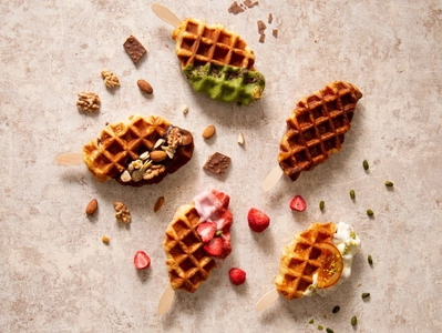 新感覚スイーツが横浜に！韓国発のクロワッサン×ワッフル　 発酵バターの香りが広がるクロッフルが新発売！ ～自家焙煎コーヒー「横濱焙煎珈琲」から5/21より販売～