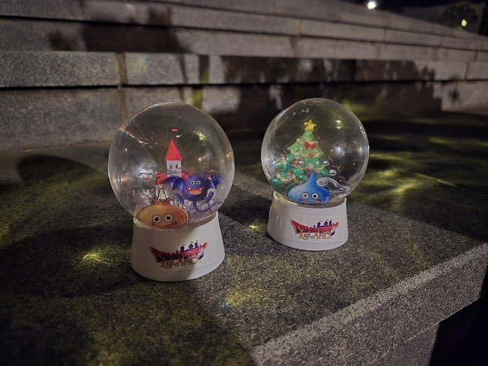 ▲「ドラゴンクエスト アイランド」オリジナルスノードームが登場!