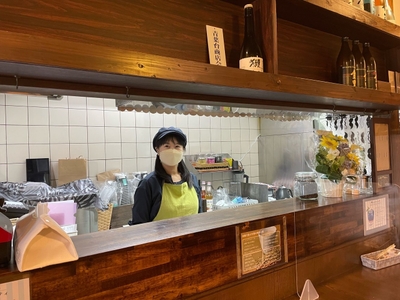 店主の中原さん　