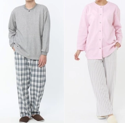秋冬のおうち時間がスウェット派の方へ。 寒い季節のリラックスシーンにおすすめ！背中あったかルームウェア 「WARM PLUS IN LIVING（ウォームプラスインリビング）」発売