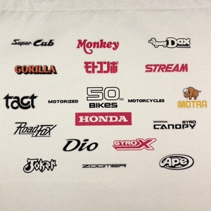HONDA 50cc BIKES LOGO トートバッグ