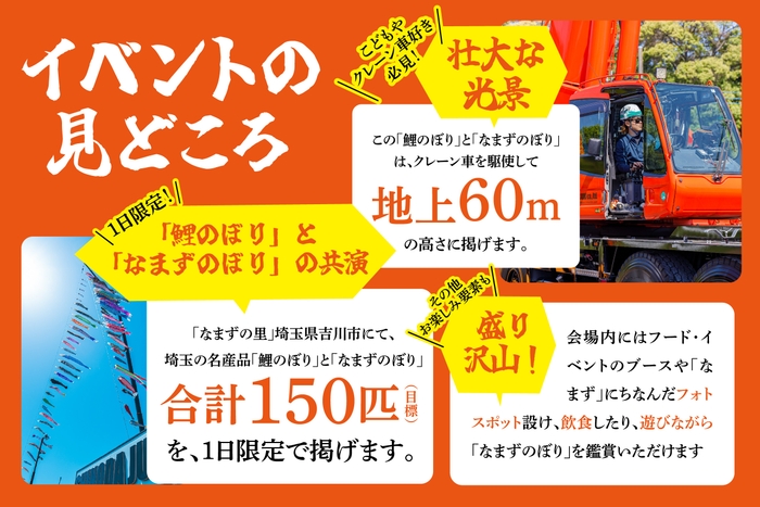 イベントの見どころ