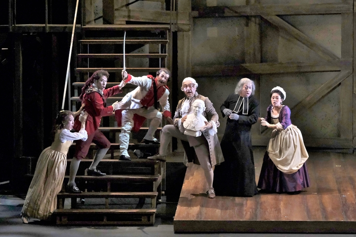 NISSAY OPERA 2022『セビリアの理髪師』 撮影:三枝近志