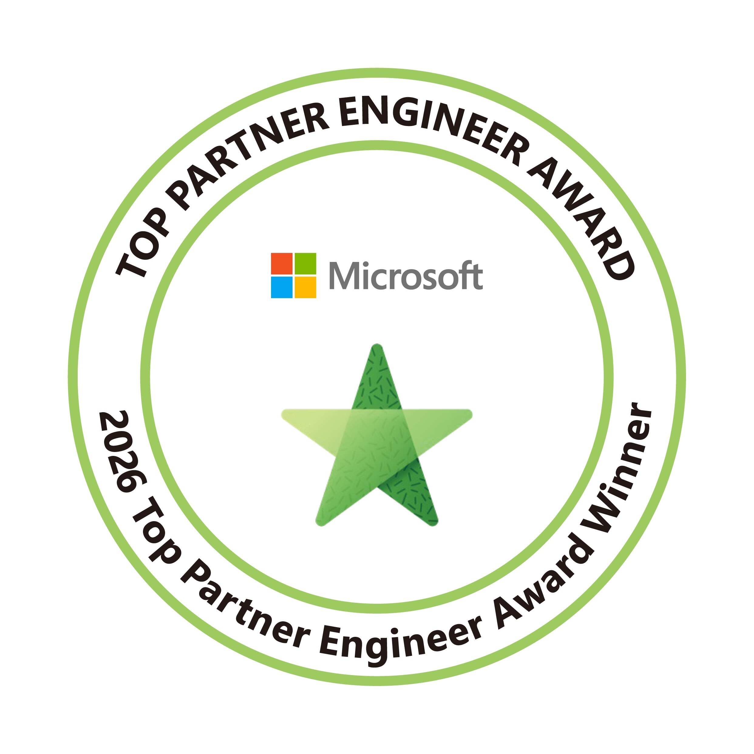 双日テックイノベーション、 Microsoft Top Partner Engineer Award