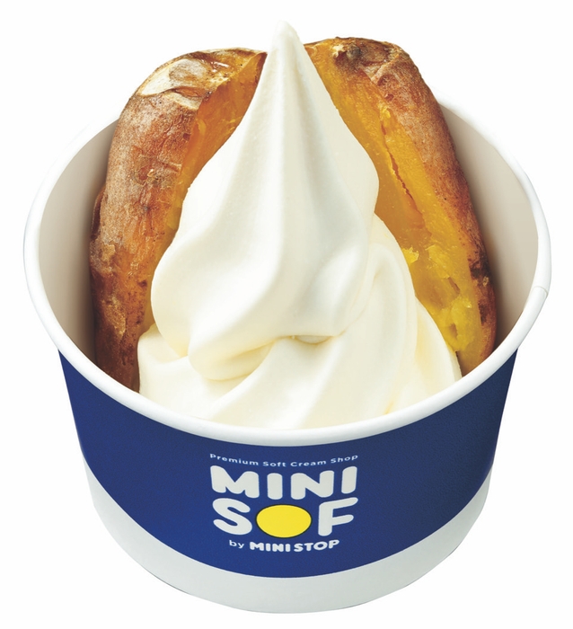 台湾蜜いもソフトクリーム 単品画像