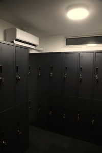 独立したロッカールーム