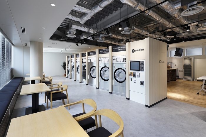 コインランドリー機器・商談ルーム