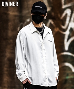 【BlackLetter】 Spine Art Shirt（ホワイト）