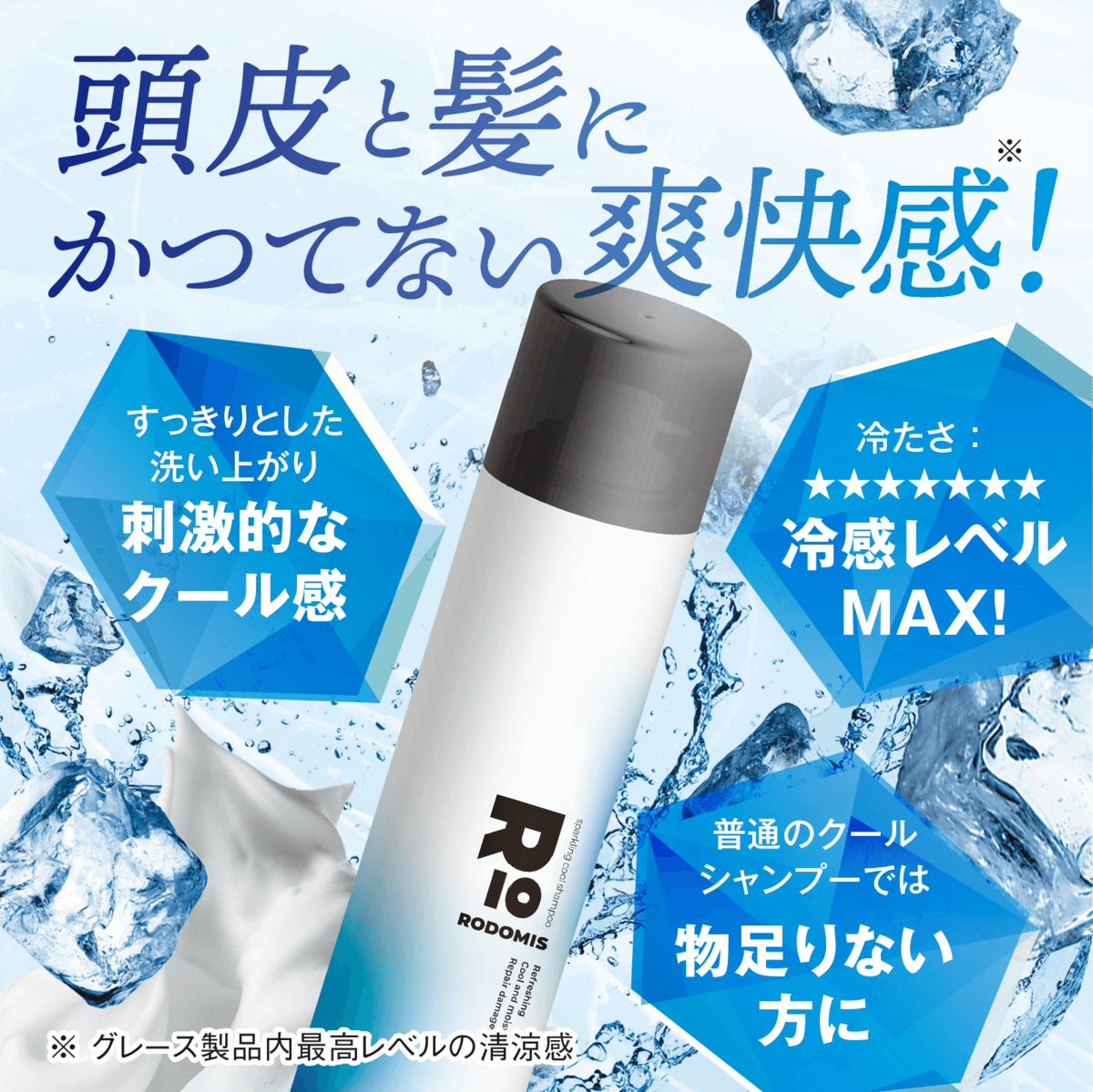 《進化したクールケアで夏を制覇》ロドミスシリーズからクールシャンプーとアイスボディリフレッシャーを新発売！