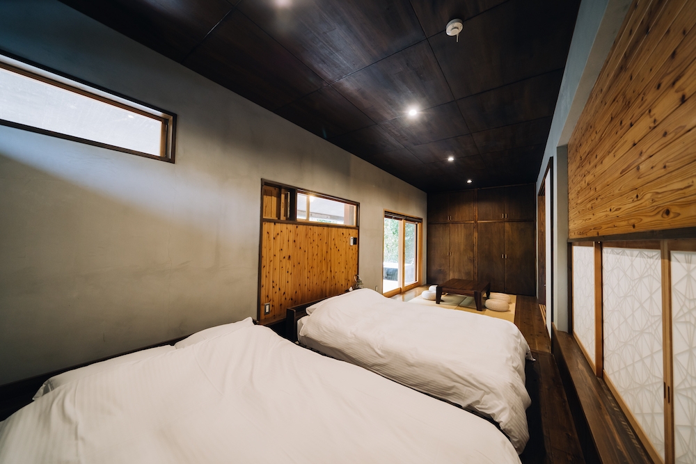 「仲福屋」ベッドルーム+畳スペース