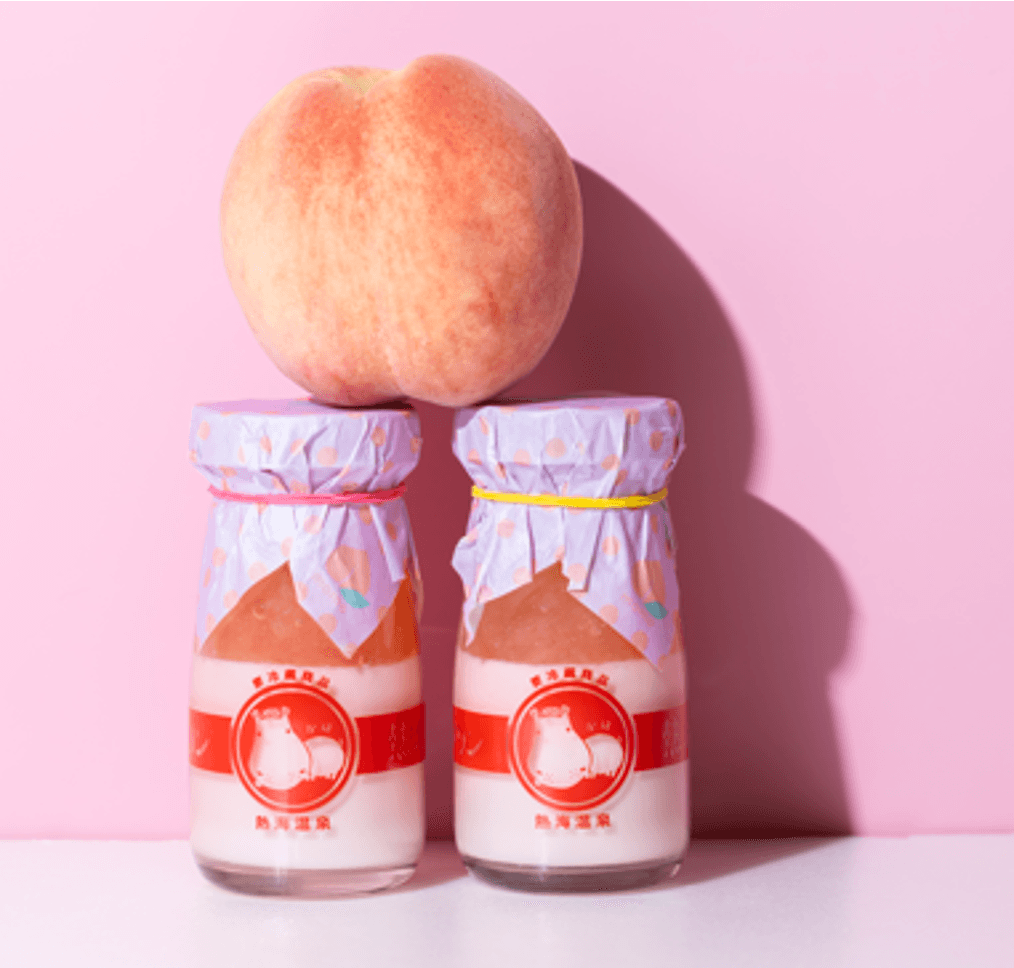 周年祭限定プリン ももプリン