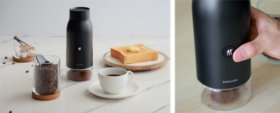 ツヴィリング、日本限定「コードレスコーヒーグラインダー」新発売　 挽きたての香りを手軽に楽しむ充電式モデル登場