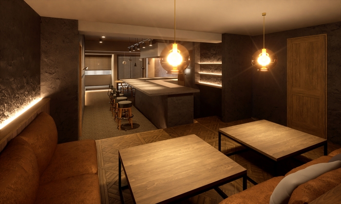 2F キッチンダイニングラウンジ