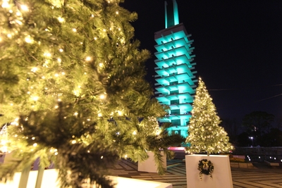 12/10～12/25 オリンピック記念塔クリスマスライトアップ