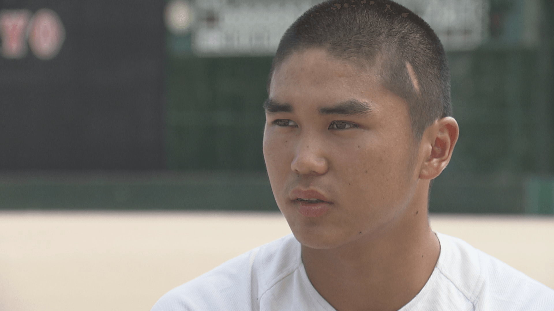 髙尾響選手(広陵高校)