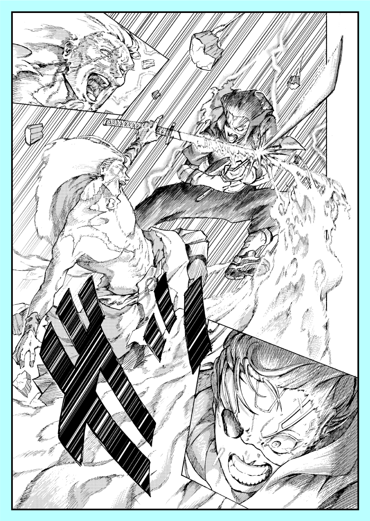 第1回トムスラボ漫画大賞 名場面“だけ”描いてみよう大賞『孫の恩返し』作者:海琉