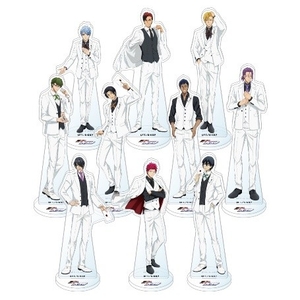 ▲GiGOコラボカフェ 黒子のバスケ クリアシート～白スーツver.～(全10種・ランダム)550円(税込)