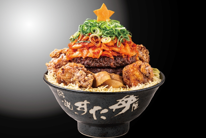 極楽 肉ニクにくツリーすた丼 1,690円(税込)