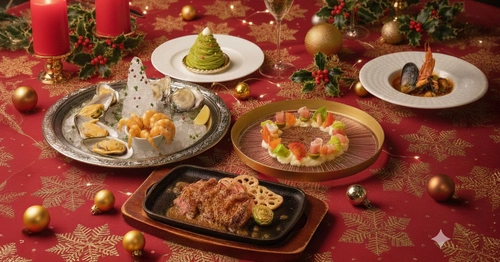 【大阪・中之島GATEサウスピア】水辺の絶景と美食で贈る、特別な夜。 2025年「Menu de Noël」クリスマス特別コースのご予約を開始！