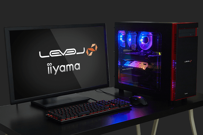 LEDイルミネーションを標準搭載した「LEVEL∞ RGB Build」ゲーミングPC